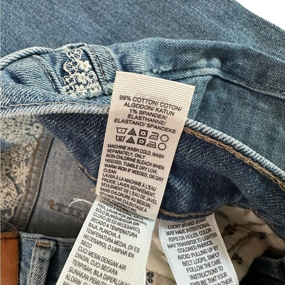 LUCKY BRAND  Orta Premium Sweet Crop Capri Jeans Size 0/25 - Picture 14 of 16